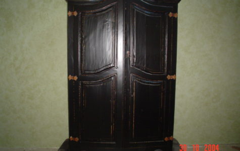 Armoire after AM Furniture Finishing - in Surrey, Burnaby, New Westminster, Vancouver and Lower Mainland - wing back chairs