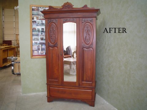 After - AM Furniture Finishing - in Surrey, Burnaby, New Westminster, Vancouver and Lower Mainland - wing back chairs