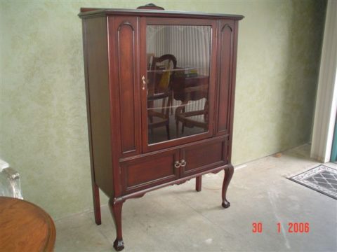 cabinet-2-after AM Furniture Finishing - in Surrey, Burnaby, New Westminster, Vancouver and Lower Mainland - wing back chairs