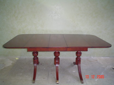 Dining Table AM Furniture Finishing - in Surrey, Burnaby, New Westminster, Vancouver and Lower Mainland - wing back chairs
